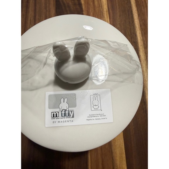 Miffy New Ceramic Cannister with Lid Cute Bunny Face Artwork Kitchen Decor - Picture 4 of 4